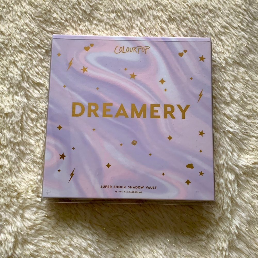 Colourpop Super Shock Shadow Vault in “Dreamery”